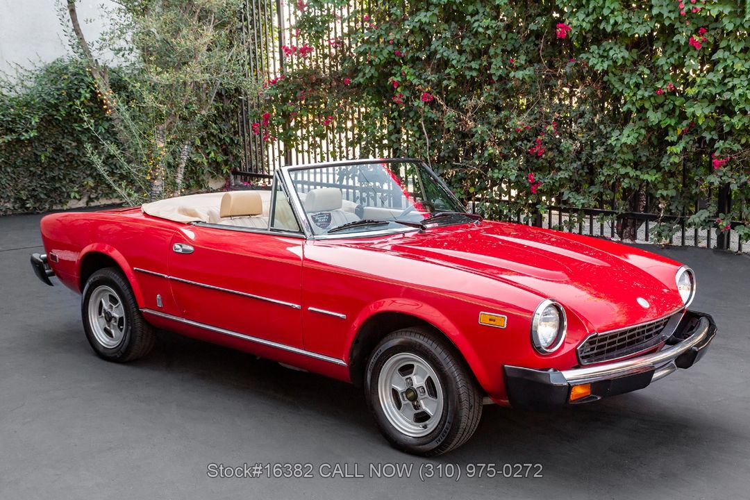 1981 Fiat 124 Sport Spider