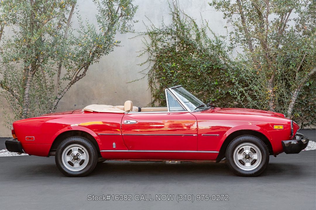 1981 Fiat 124 Sport Spider
