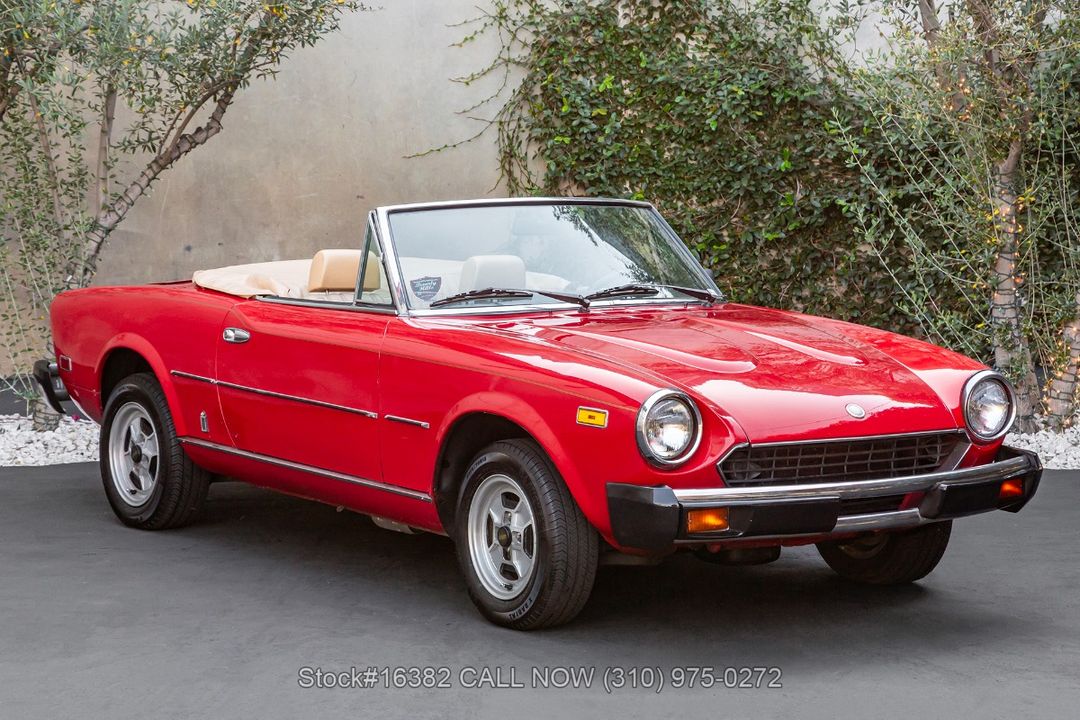 1981 Fiat 124 Sport Spider