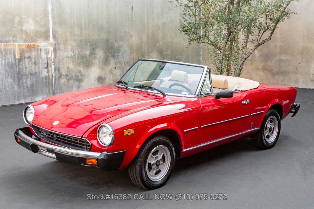 1981 Fiat 124 Sport Spider