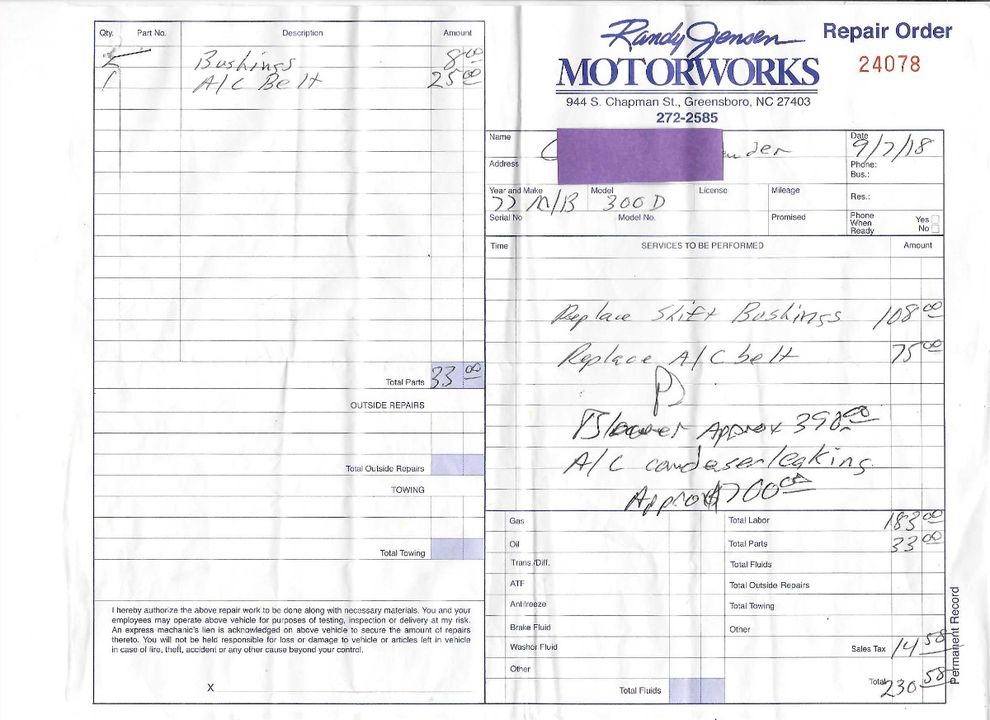 1977 Mercedes-Benz 300D
