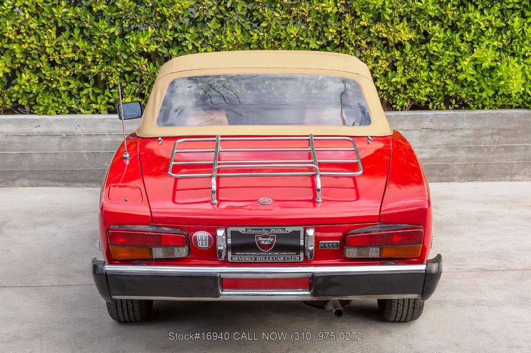 1979 Fiat 124 Spider 2000