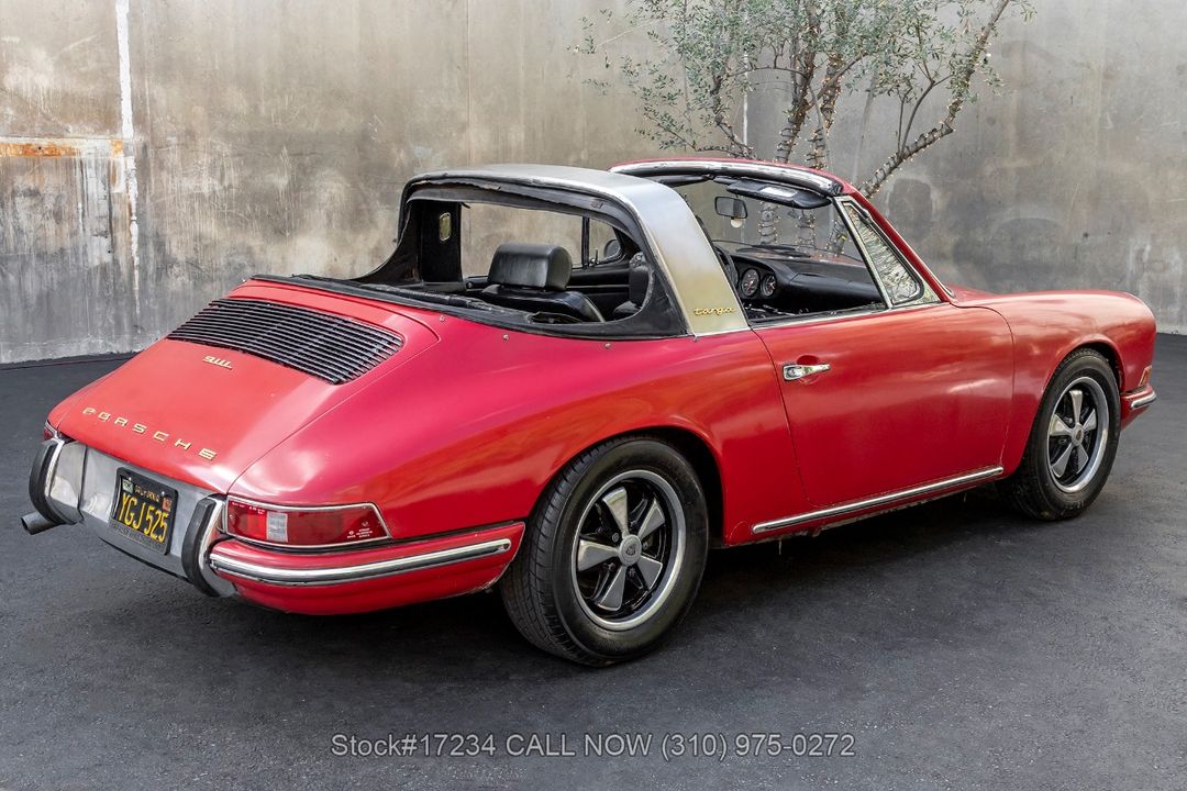 1968 Porsche 911L Soft Window Targa