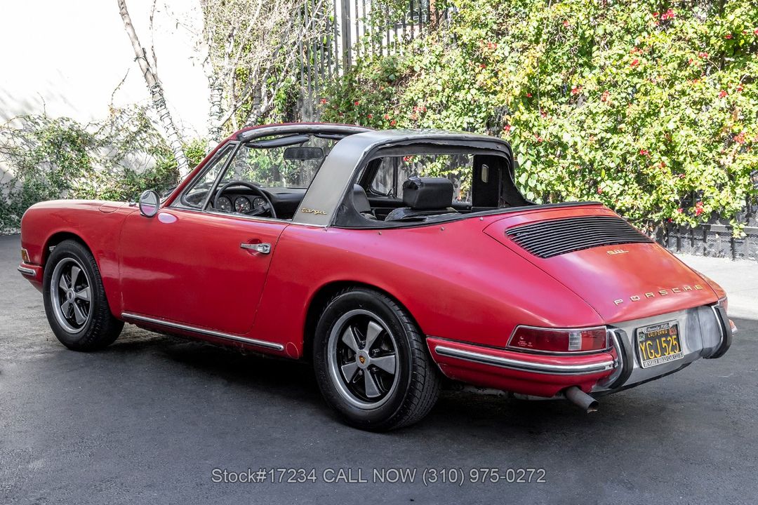 1968 Porsche 911L Soft Window Targa