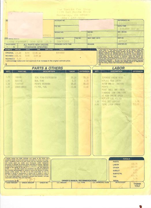 1978 Ferrari 308GTS