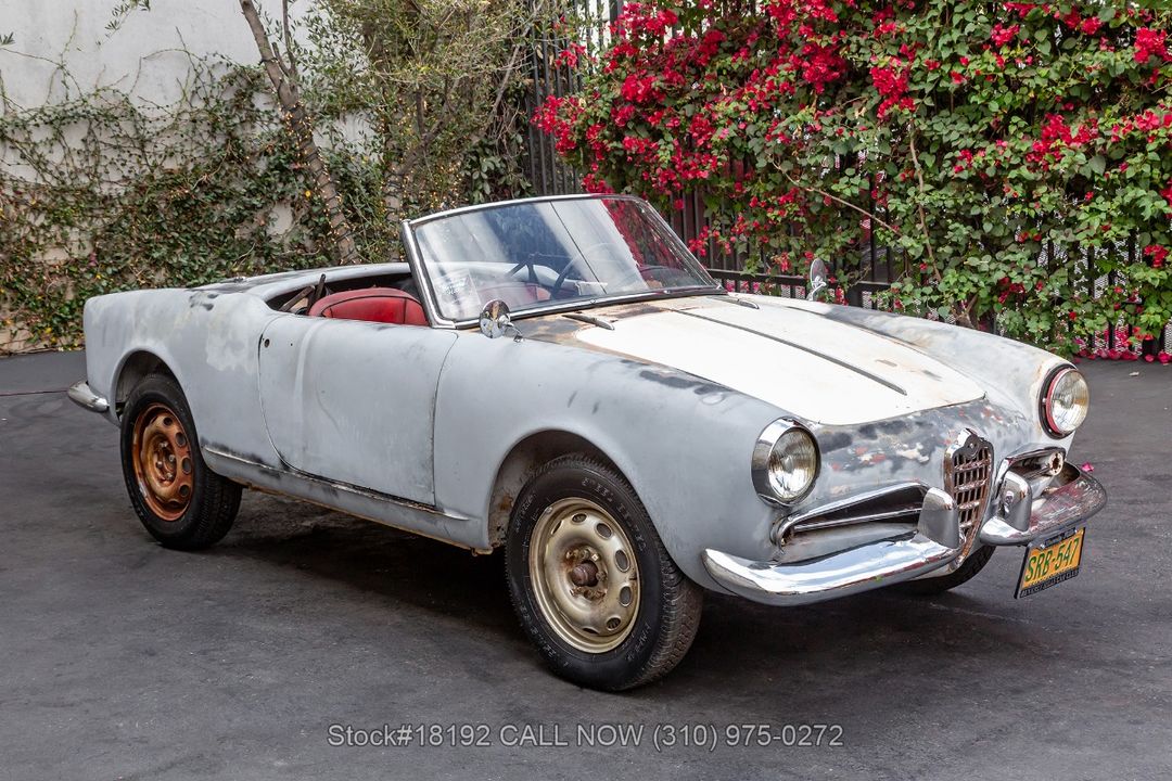 1958 Alfa Romeo Giulietta Spider