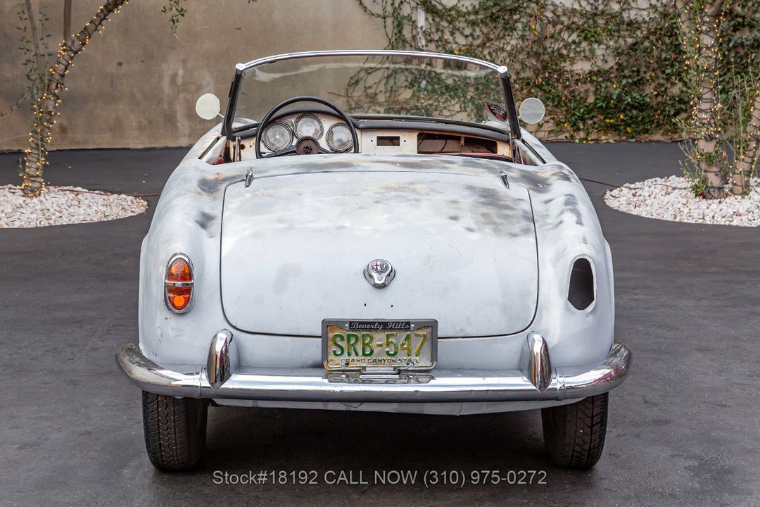 1958 Alfa Romeo Giulietta Spider