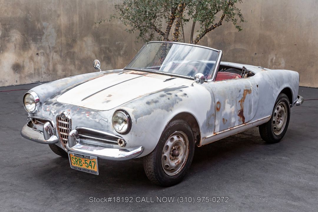1958 Alfa Romeo Giulietta Spider