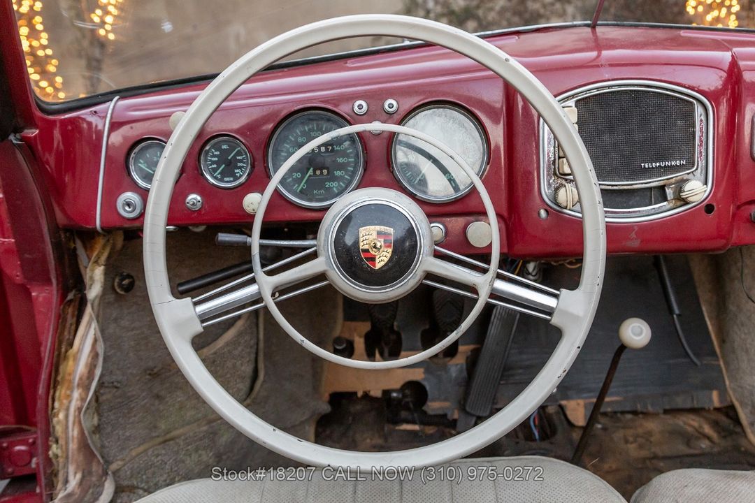 1955 Porsche 356 Pre-A Bent Window