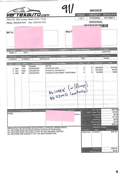 1979 Porsche 911SC Coupe with A GT2 Conversion