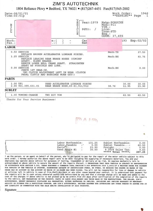 1979 Porsche 911SC Coupe with A GT2 Conversion