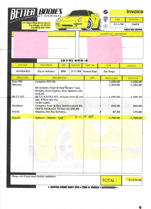 1979 Porsche 911SC Coupe with A GT2 Conversion