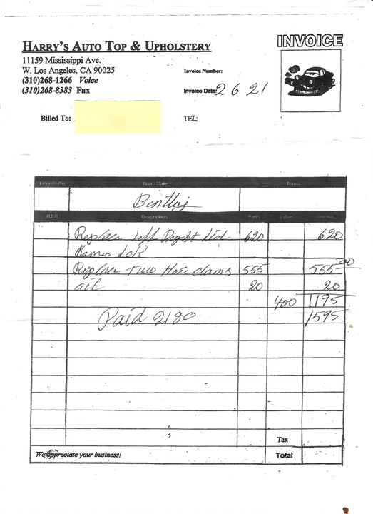 2000 Bentley Azure