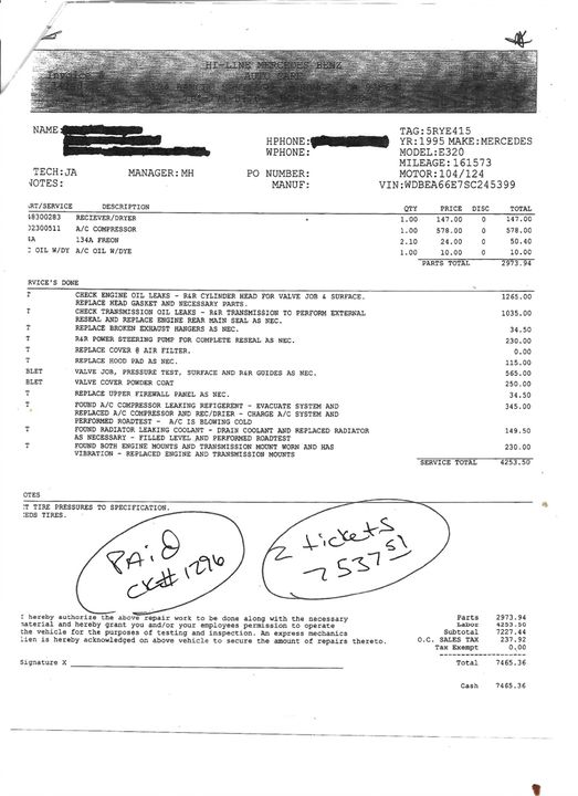 1995 Mercedes-Benz E320