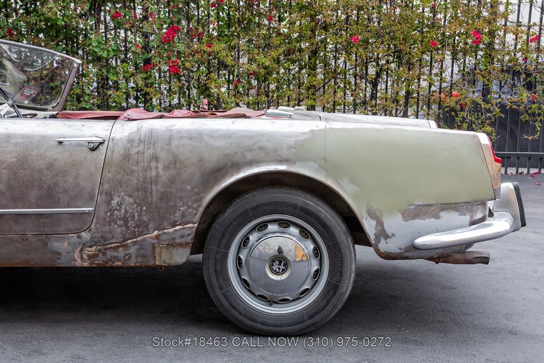 1962 Alfa Romeo 2000 Spider
