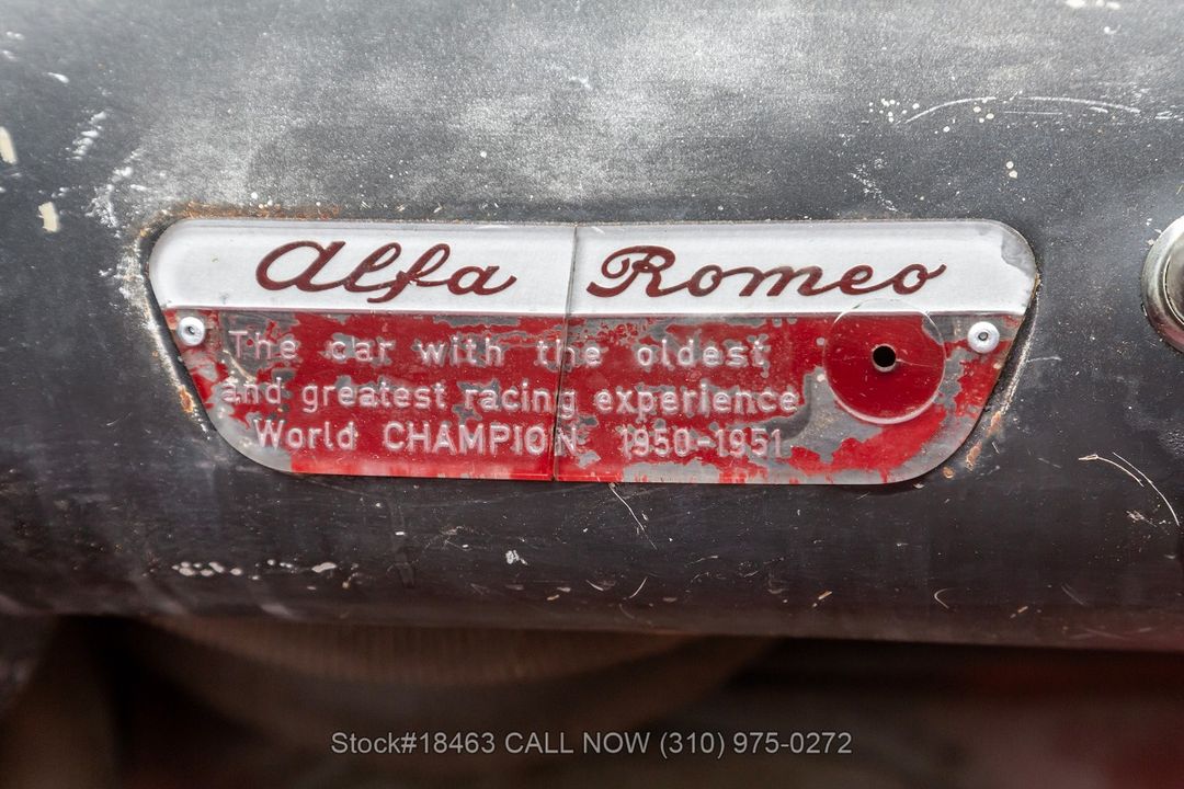 1962 Alfa Romeo 2000 Spider