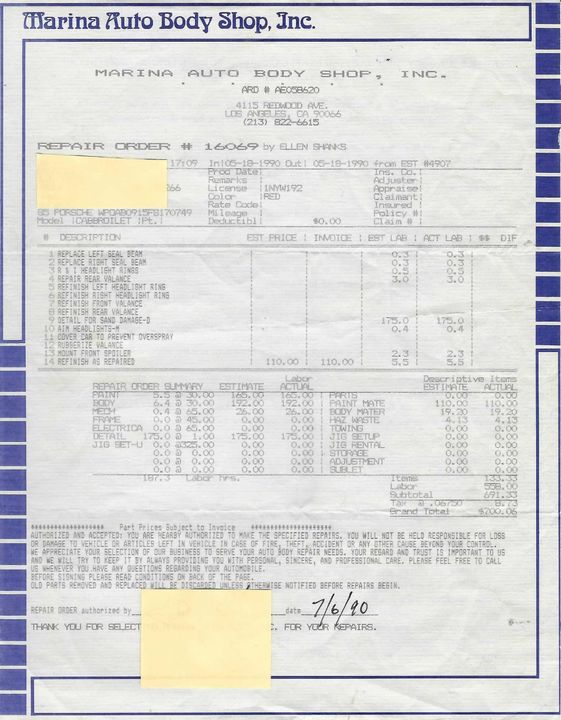 1985 Porsche Carrera