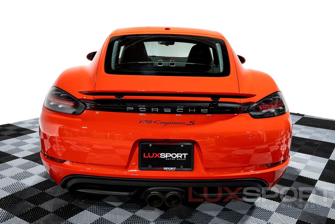 2018 Porsche 718 Cayman