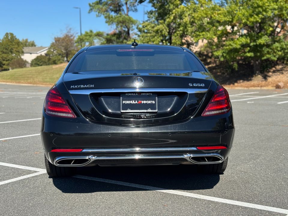2018 Mercedes-Benz Maybach S 650