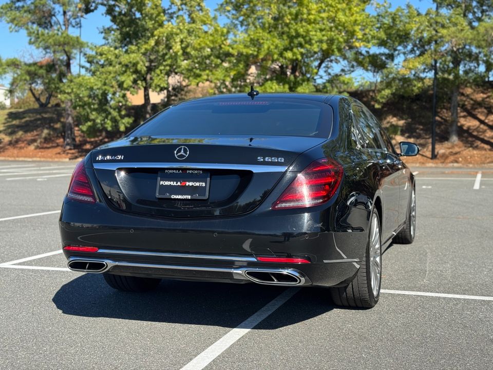 2018 Mercedes-Benz Maybach S 650