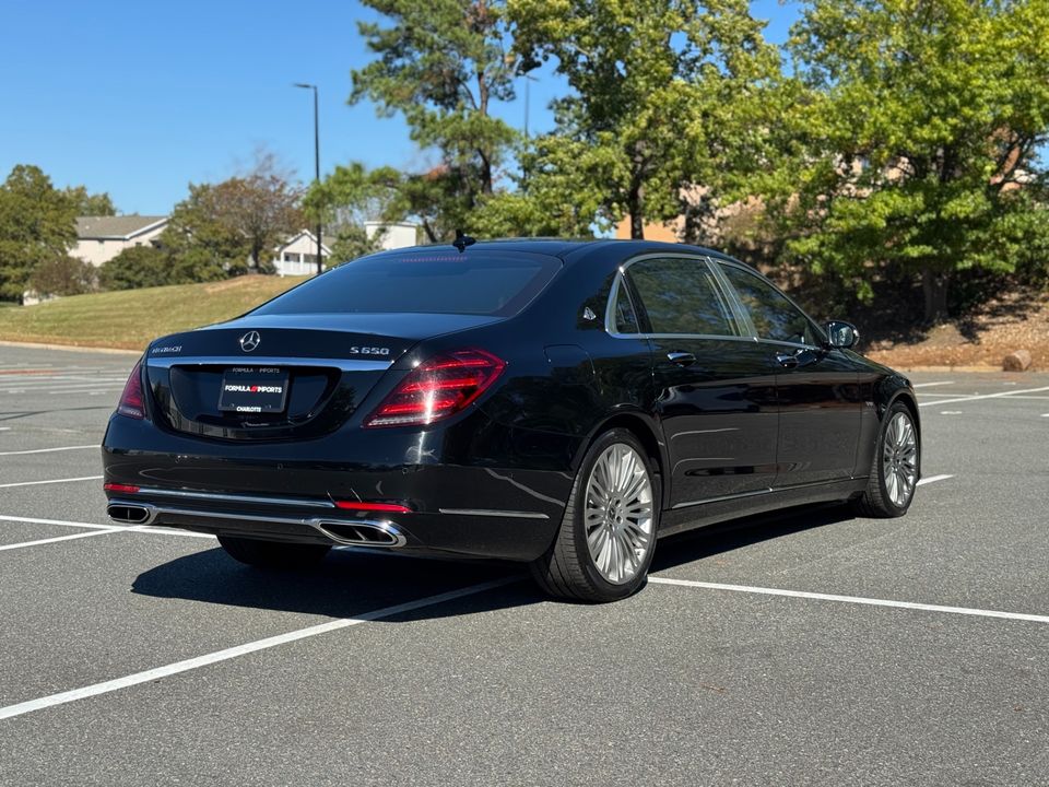 2018 Mercedes-Benz Maybach S 650