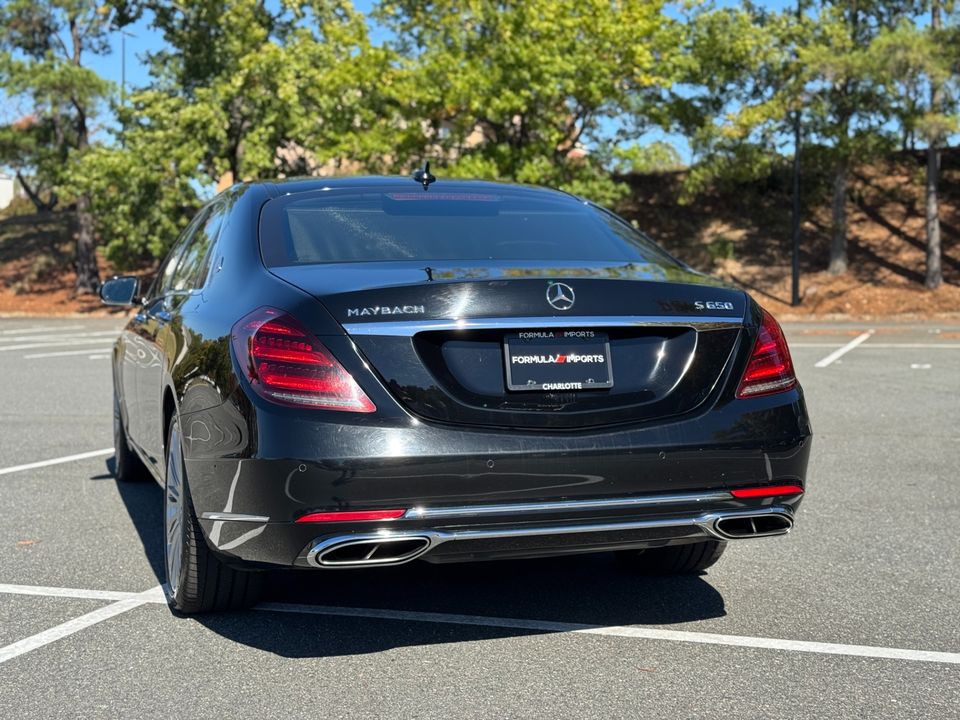 2018 Mercedes-Benz Maybach S 650