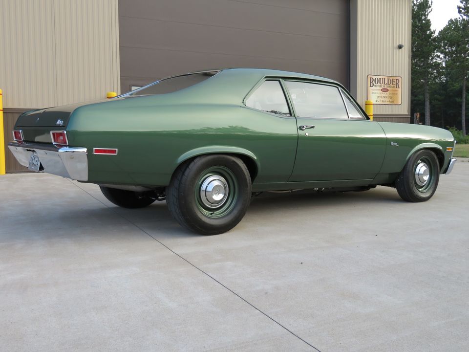 1970 Chevrolet Nova aka Plain Jane 565c.i. TH400 14k original paint, original interior
