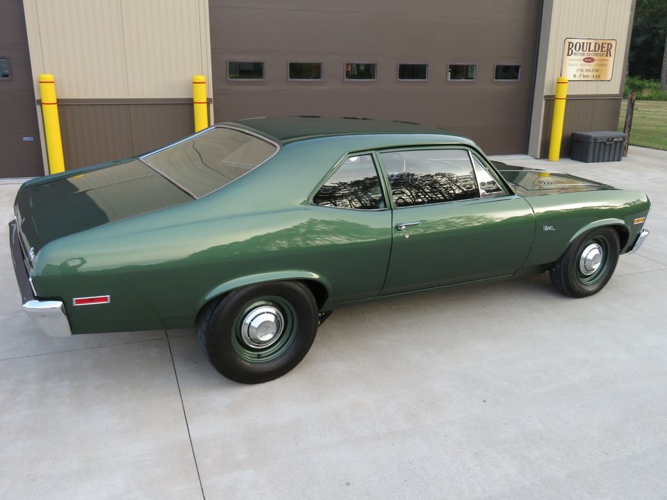 1970 Chevrolet Nova aka Plain Jane 565c.i. TH400 14k original paint, original interior