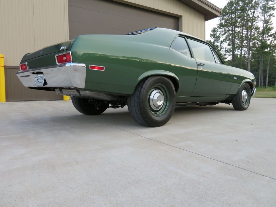 1970 Chevrolet Nova aka Plain Jane 565c.i. TH400 14k original paint, original interior