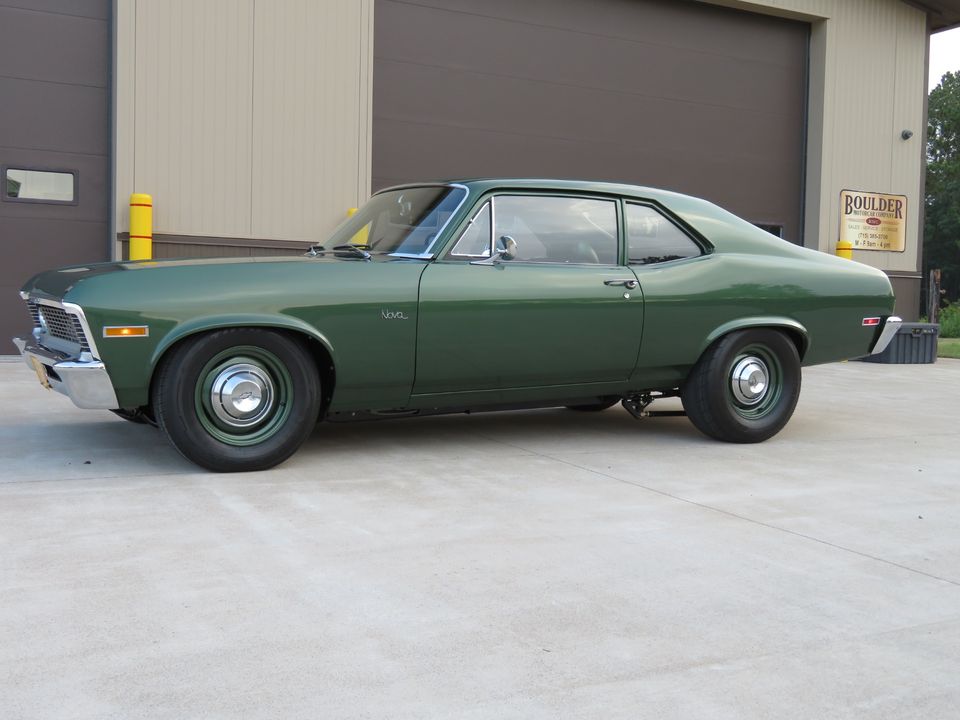 1970 Chevrolet Nova aka Plain Jane 565c.i. TH400 14k original paint, original interior