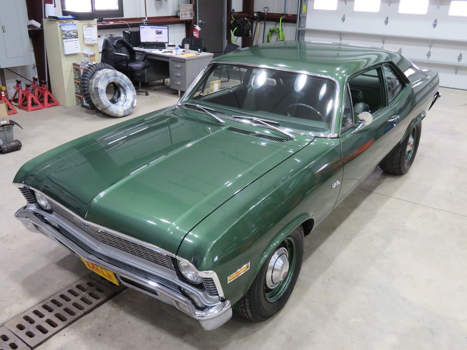 1970 Chevrolet Nova aka Plain Jane 565c.i. TH400 14k original paint, original interior