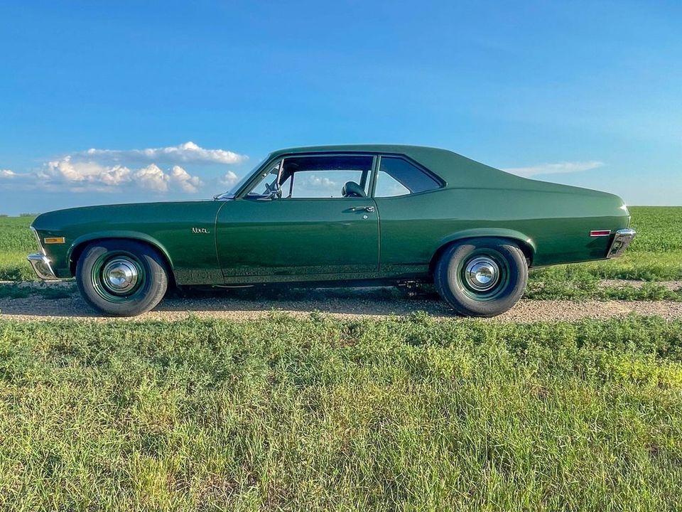 1970 Chevrolet Nova aka Plain Jane 565c.i. TH400 14k original paint, original interior