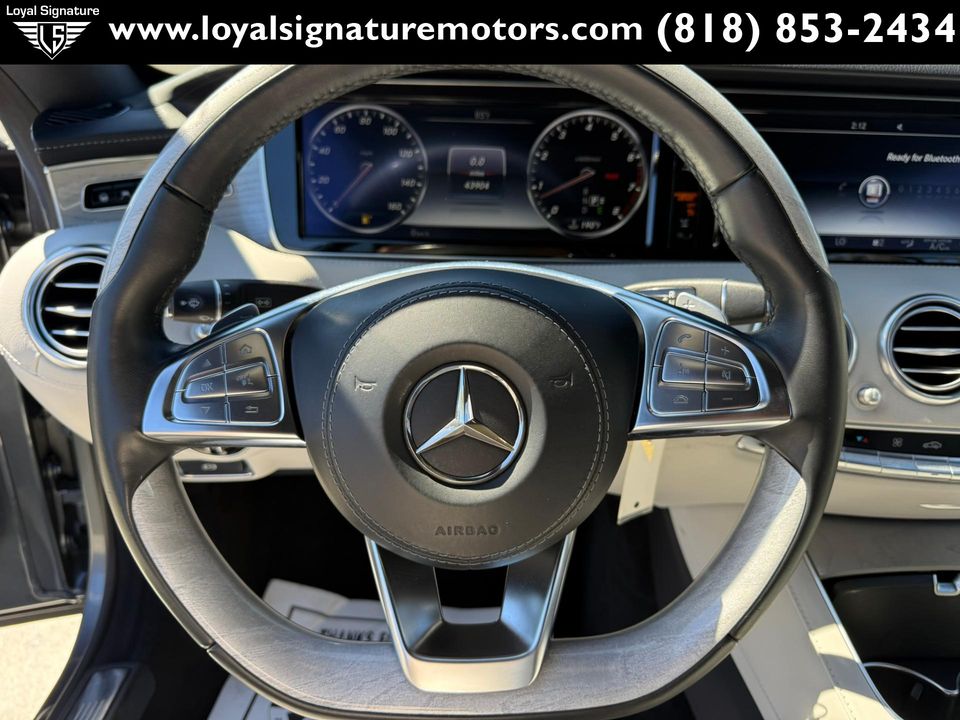 2016 Mercedes-Benz S-Class