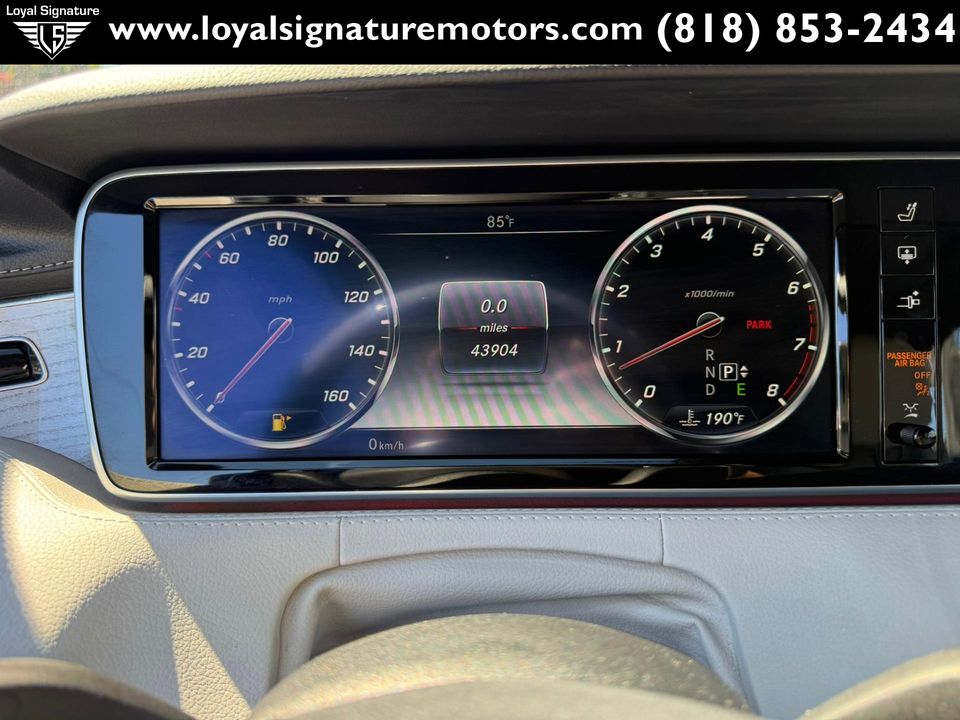 2016 Mercedes-Benz S-Class