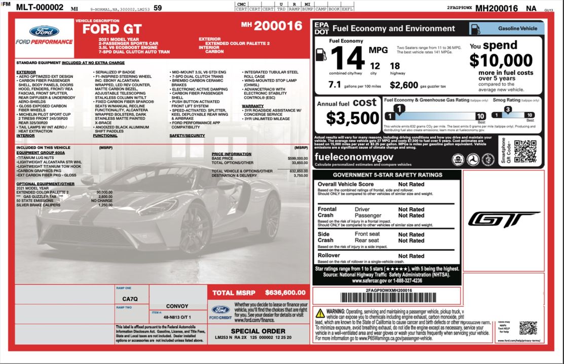 2021 Ford GT