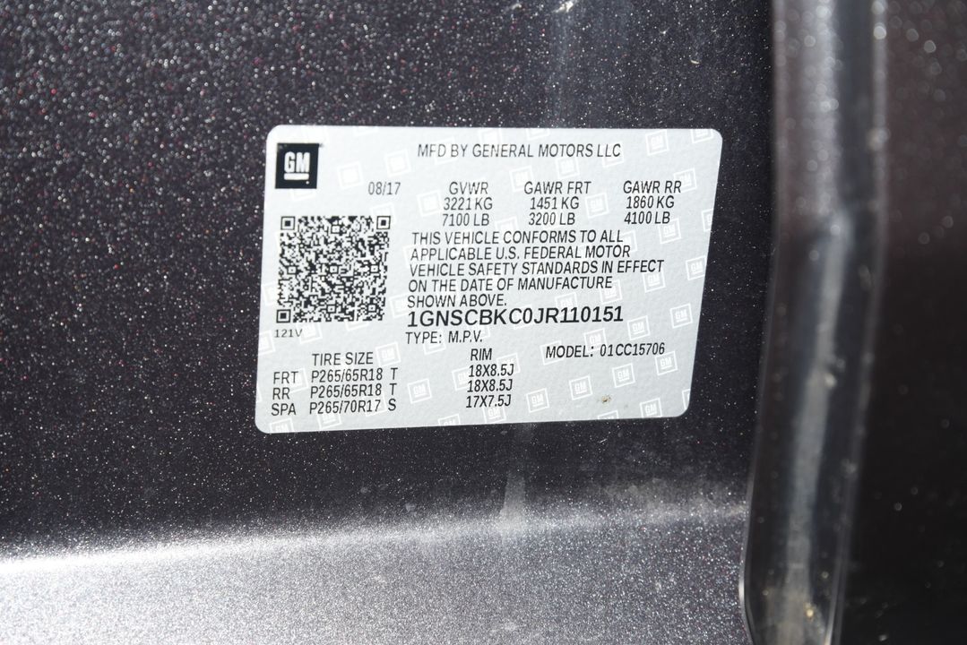 2018 Chevrolet Tahoe