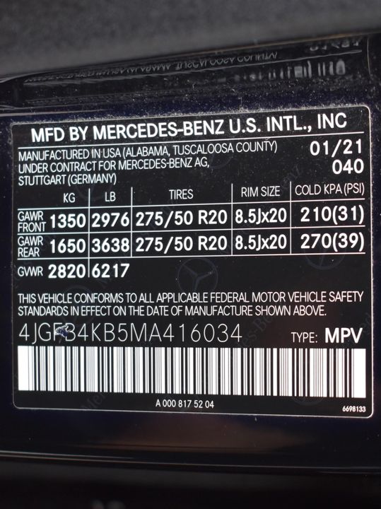 2021 Mercedes-Benz GLE
