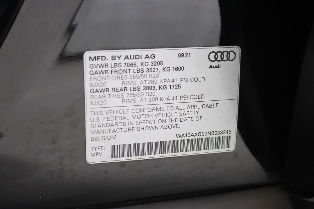 2022 Audi e-tron Sportback