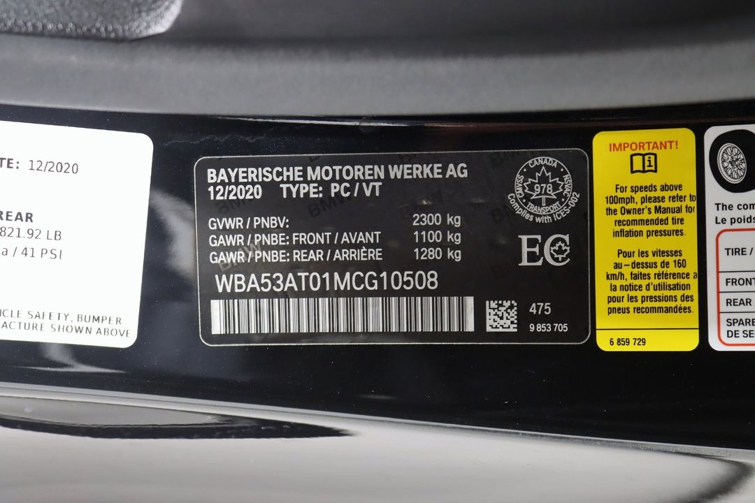 2021 BMW 4 Series