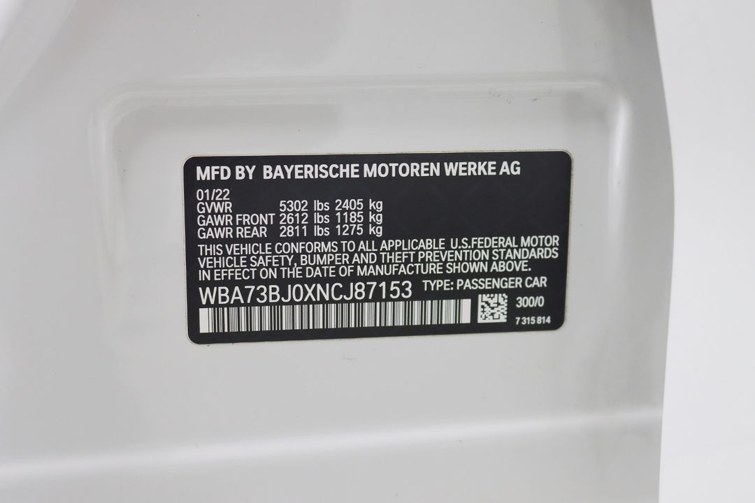 2022 BMW 5 Series