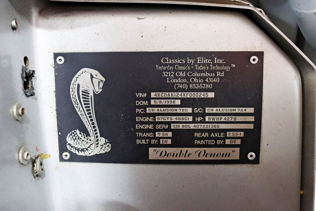 1966 S/C Cobra Replica