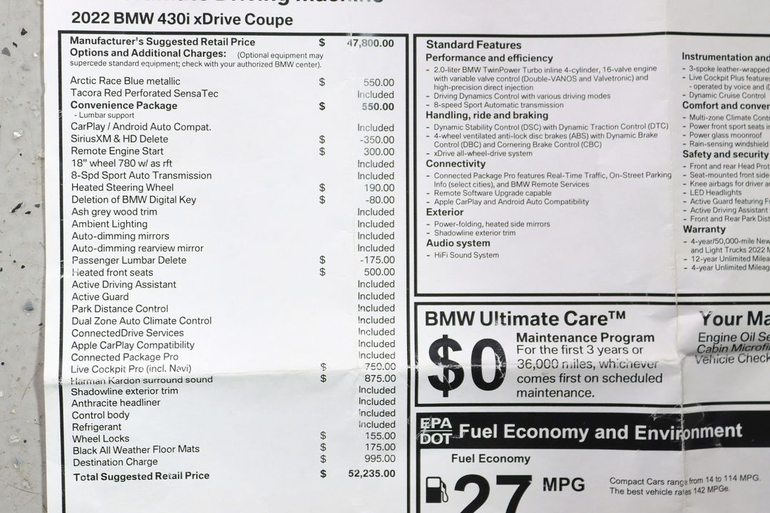 2022 BMW 4 Series
