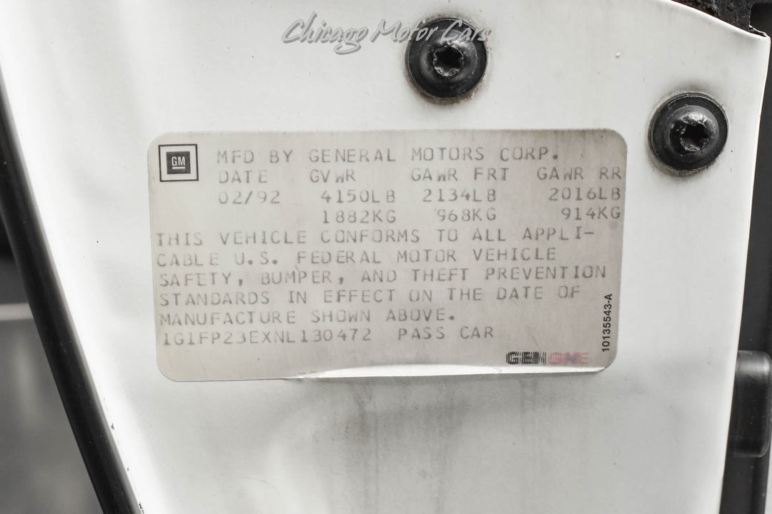 1992 Chevrolet Camaro