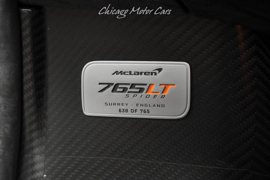 2022 McLaren 765LT Spider