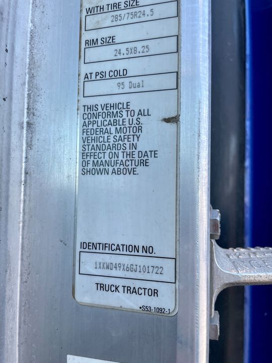 2016 Kenworth W900L