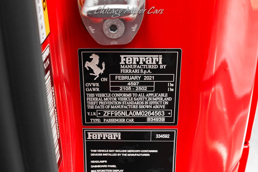 2021 Ferrari SF90 Stradale
