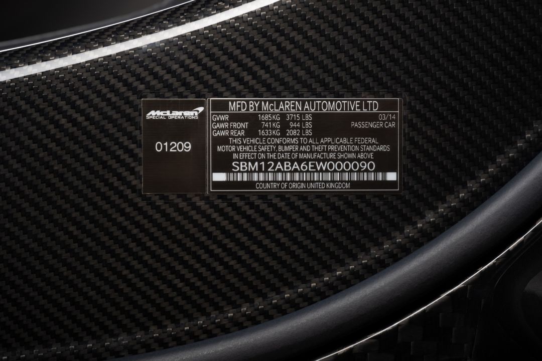 2014 McLaren P1