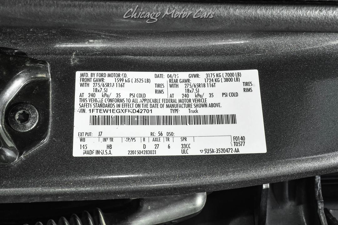 2015 Ford F-150