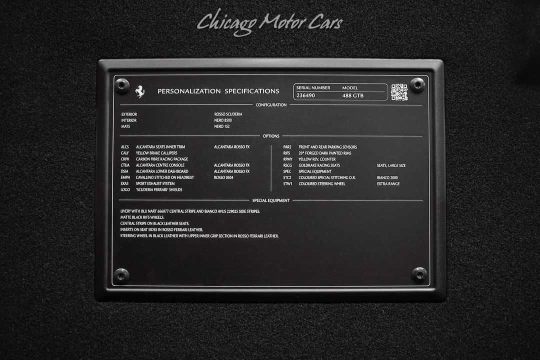 2018 Ferrari 488 GTB