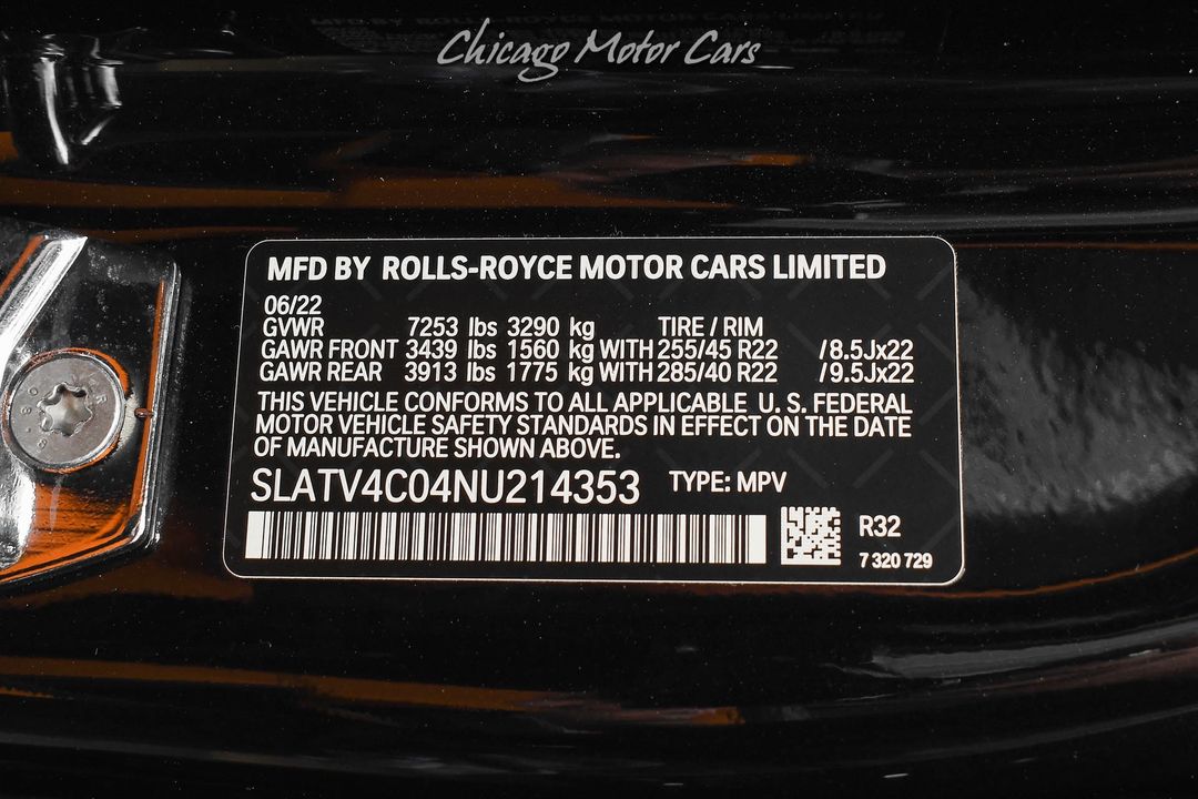 2022 Rolls-Royce Cullinan